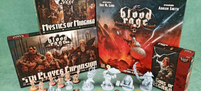 Настольная игра «Кровь и ярость» — викинги в гуще славной битвы